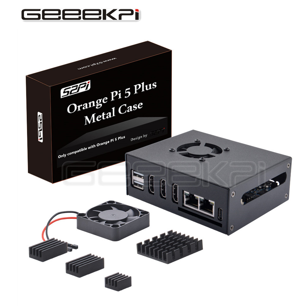 Orange Pi 5 Plus 32Gb - Boîtier GeeekPi Orange Pi 5 Plus
