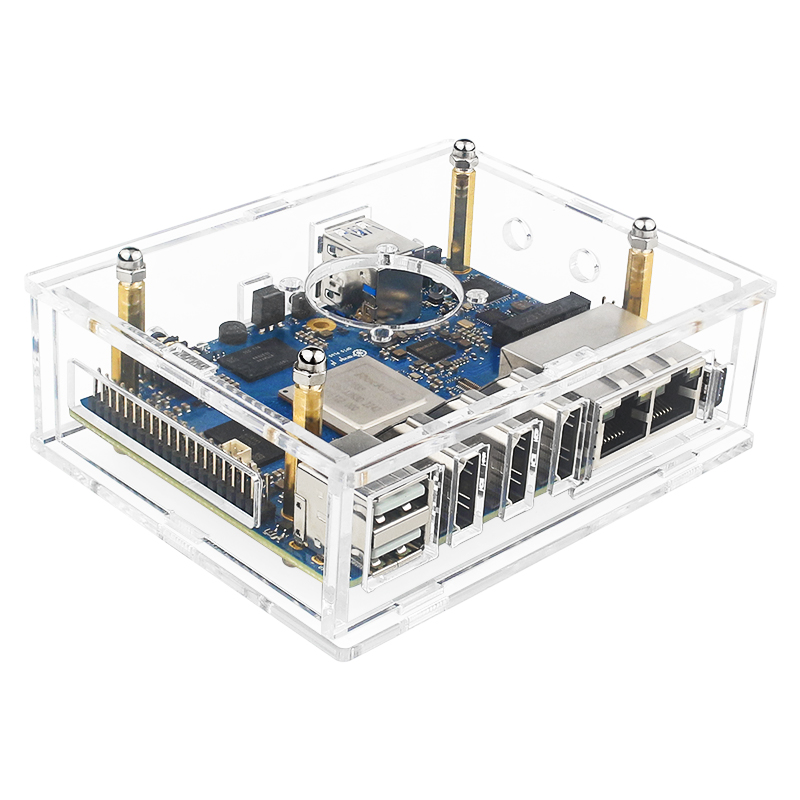 Boîtier en acrylique transpare - Orange Pi 5 Plus 32Gb avis et prix